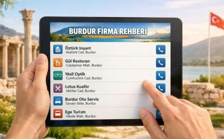 Burdur firma rehberi nasıl çalışır?