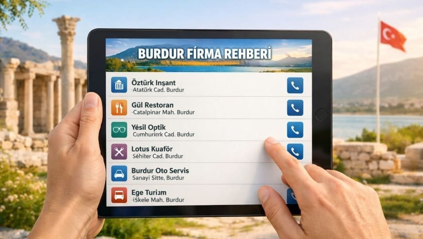 Burdur firma rehberi nasıl çalışır?